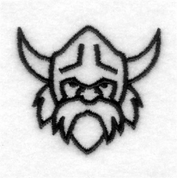 Picture of Viking Emblem Machine Embroidery Design
