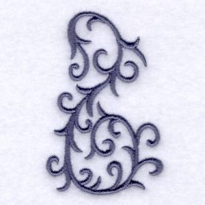 Picture of Country Flourish Single Machine Embroidery Design