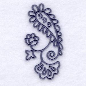 Picture of Country Paisley Single Machine Embroidery Design