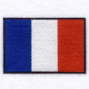 Picture of French Guiana Flag Machine Embroidery Design