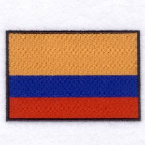 Picture of Columbia Flag Machine Embroidery Design