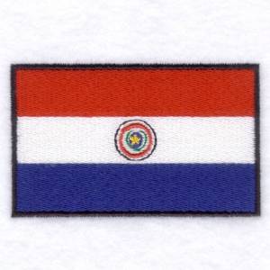 Picture of Paraguay Flag Machine Embroidery Design