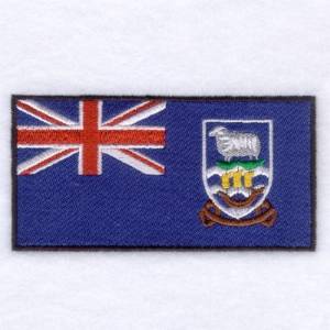 Picture of Falkland Islands Flag Machine Embroidery Design