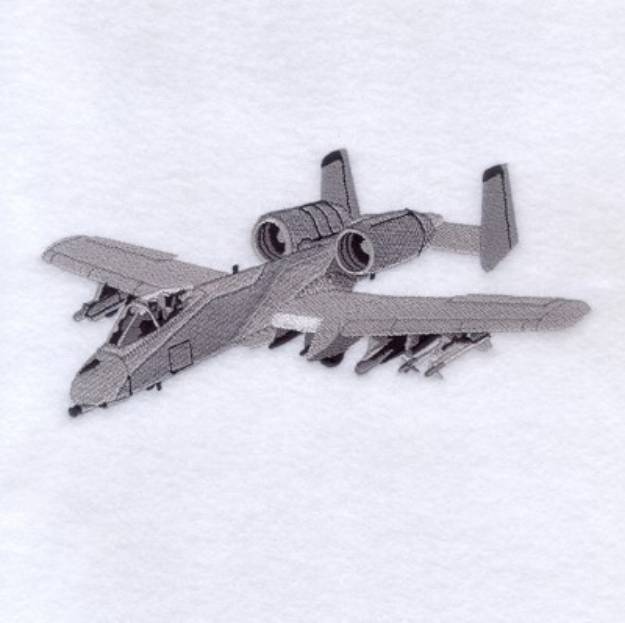 Picture of Straight Wing Jet Machine Embroidery Design
