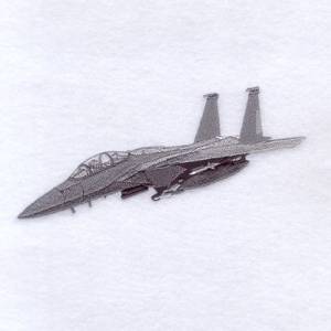 Picture of Strike Fighter Machine Embroidery Design