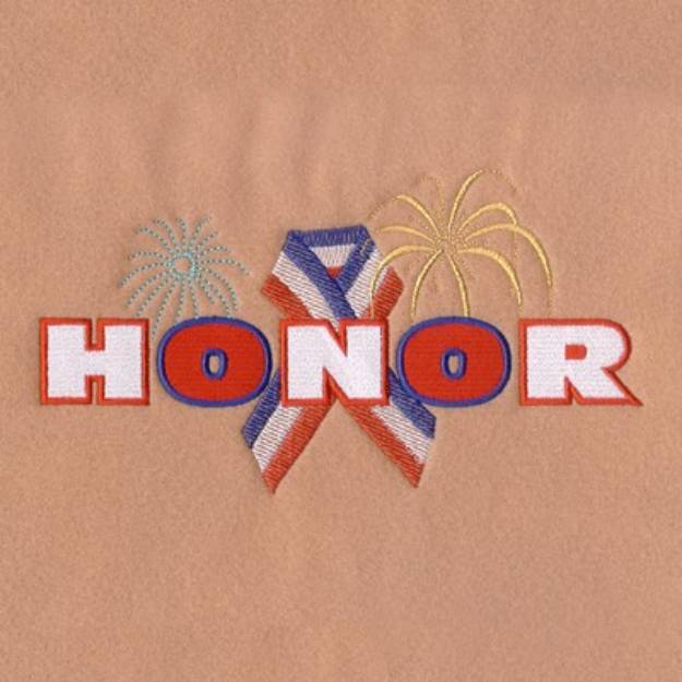 Picture of Honor Spirit Machine Embroidery Design