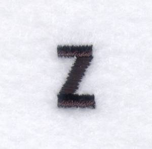 Picture of Condensed Block Z Machine Embroidery Design