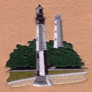 Picture of Cape Henry Virginia Machine Embroidery Design