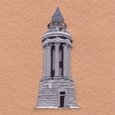 Crown Point Lighthouse Machine Embroidery Design