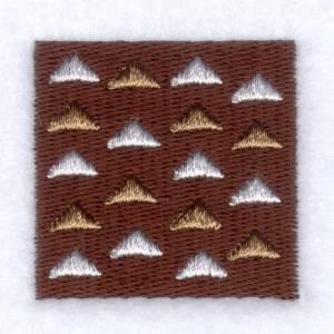 Picture of Tiki Triangles Machine Embroidery Design