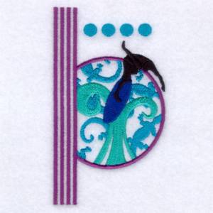 Picture of Waves and Surfer Machine Embroidery Design