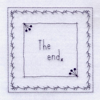 End Twinkle Square Machine Embroidery Design