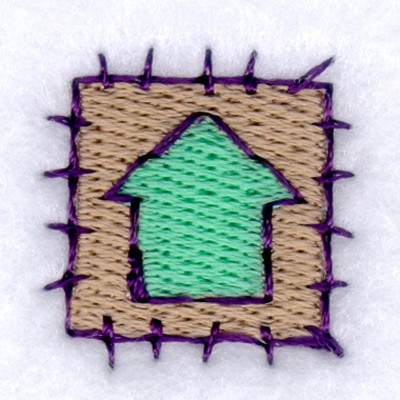 Home Patch Machine Embroidery Design