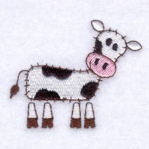 Picture of Country Cow Machine Embroidery Design