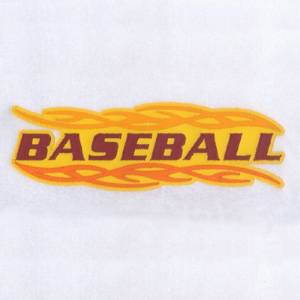 Picture of Baseball Applique Machine Embroidery Design