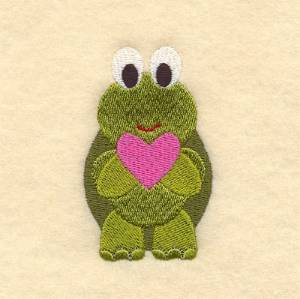 Picture of Loving Turtle Machine Embroidery Design