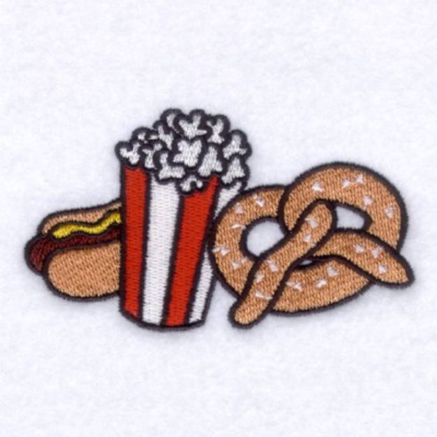 Picture of Fair Food Machine Embroidery Design