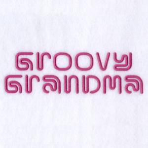 Picture of Groovy Grandma Machine Embroidery Design