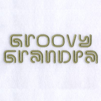 Groovy Grandpa Machine Embroidery Design