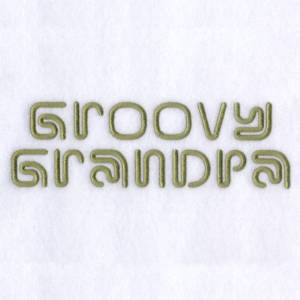 Picture of Groovy Grandpa Machine Embroidery Design