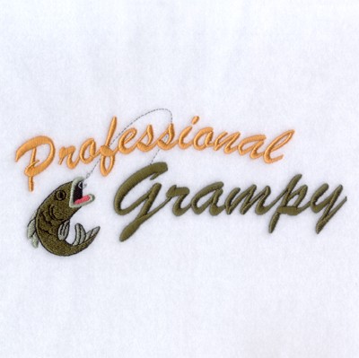 Professional Grampy Machine Embroidery Design