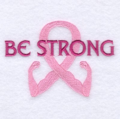 Be Strong Machine Embroidery Design