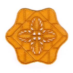 Picture of Autumn Corn Lace Machine Embroidery Design