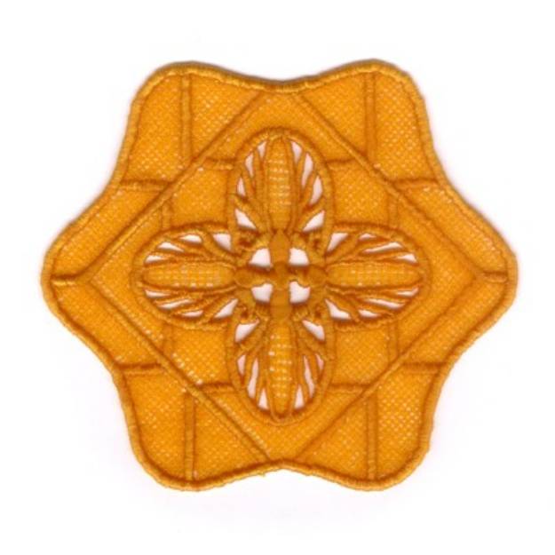 Picture of Autumn Corn Lace Machine Embroidery Design