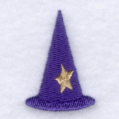 Mini Wizard Hat Machine Embroidery Design