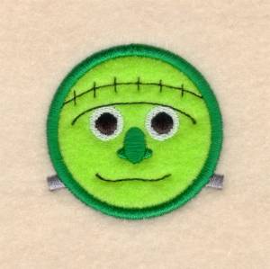 Picture of Frankenstein Applique Machine Embroidery Design
