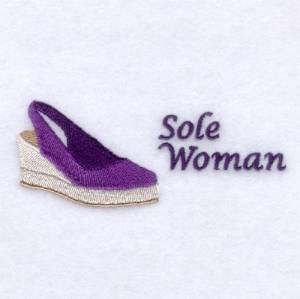 Picture of Sole Woman Machine Embroidery Design