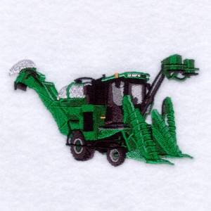 Picture of Cane Harvester Machine Embroidery Design