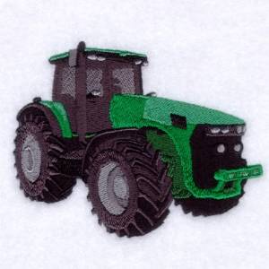 Picture of New Tractor Machine Embroidery Design