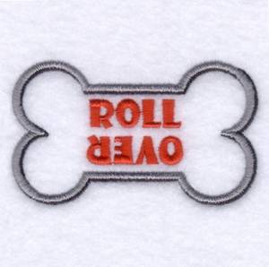 Picture of Roll Over Machine Embroidery Design
