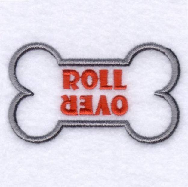 Picture of Roll Over Machine Embroidery Design