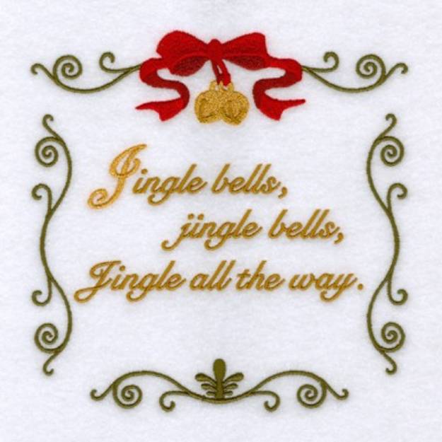 Picture of Jingle Bells Machine Embroidery Design