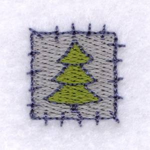 Picture of Evergreen Patch Machine Embroidery Design