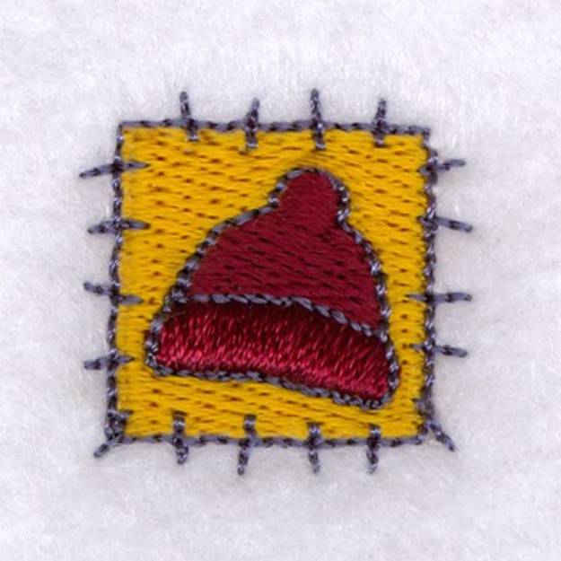 Picture of Winter Hat Patch Machine Embroidery Design
