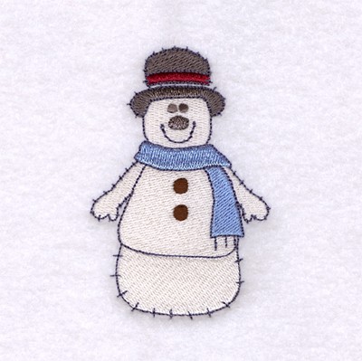 Frosty The Snowman Machine Embroidery Design