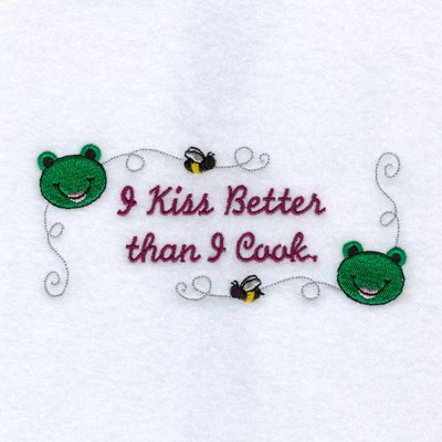 Better Than  I Cook Machine Embroidery Design