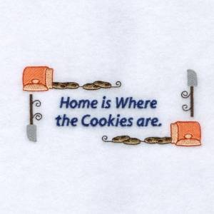 Picture of Home Cookies Machine Embroidery Design