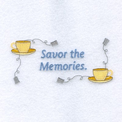 Savor the Memories Machine Embroidery Design