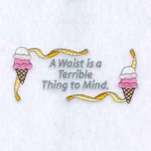 Picture of Thing to Mind Machine Embroidery Design