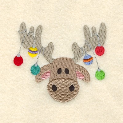 Moose Pocket Pal Machine Embroidery Design