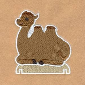 Picture of Creche Camel Machine Embroidery Design