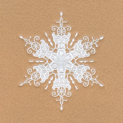 Wendy Snowflake Machine Embroidery Design