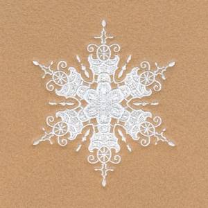 Picture of Wendy Snowflake Machine Embroidery Design