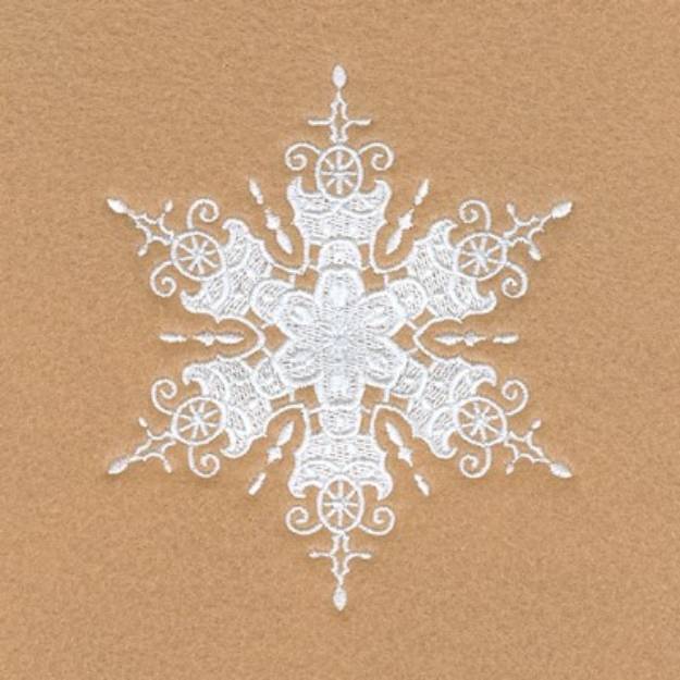Picture of Wendy Snowflake Machine Embroidery Design
