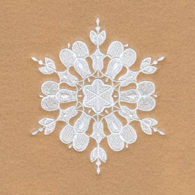 Picture of Gloria Snowflake Machine Embroidery Design