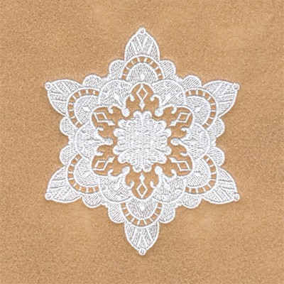 Victoria Snowflake Machine Embroidery Design